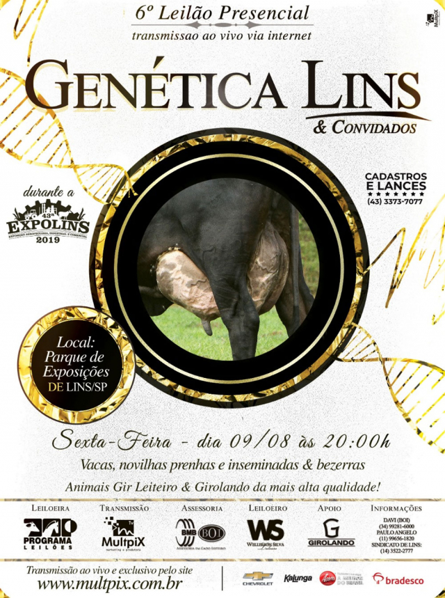 6° Presencial Genética Lins & Convidados