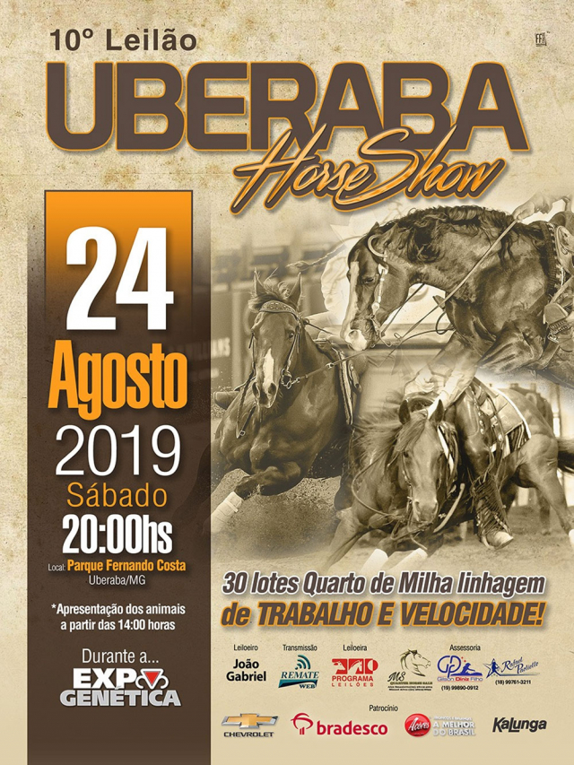 10° Leilão Uberaba Horse Show