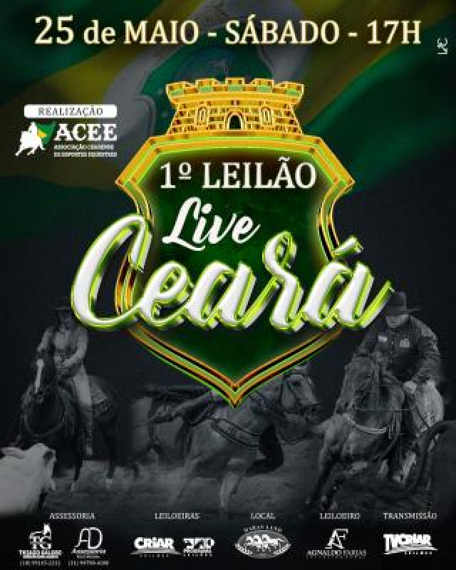 1º Leilão Live Ceará