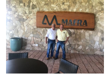 Visita Agropecuária Mafra em Uberaba, novas instalações! Wiliam e Carlota