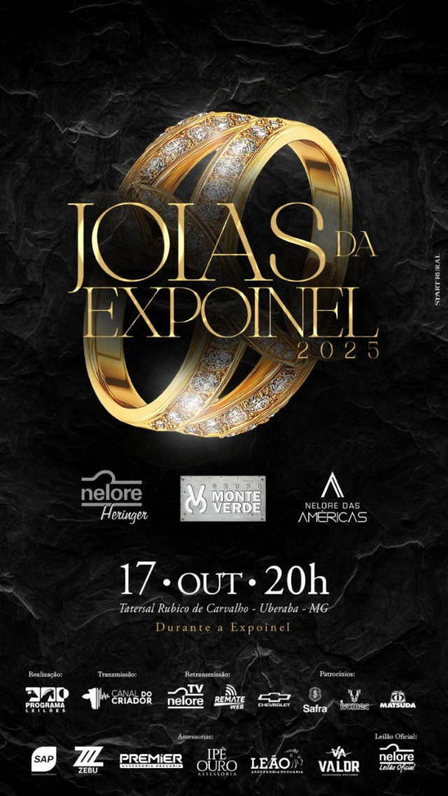 Leilão Jóias da Expoinel 2025