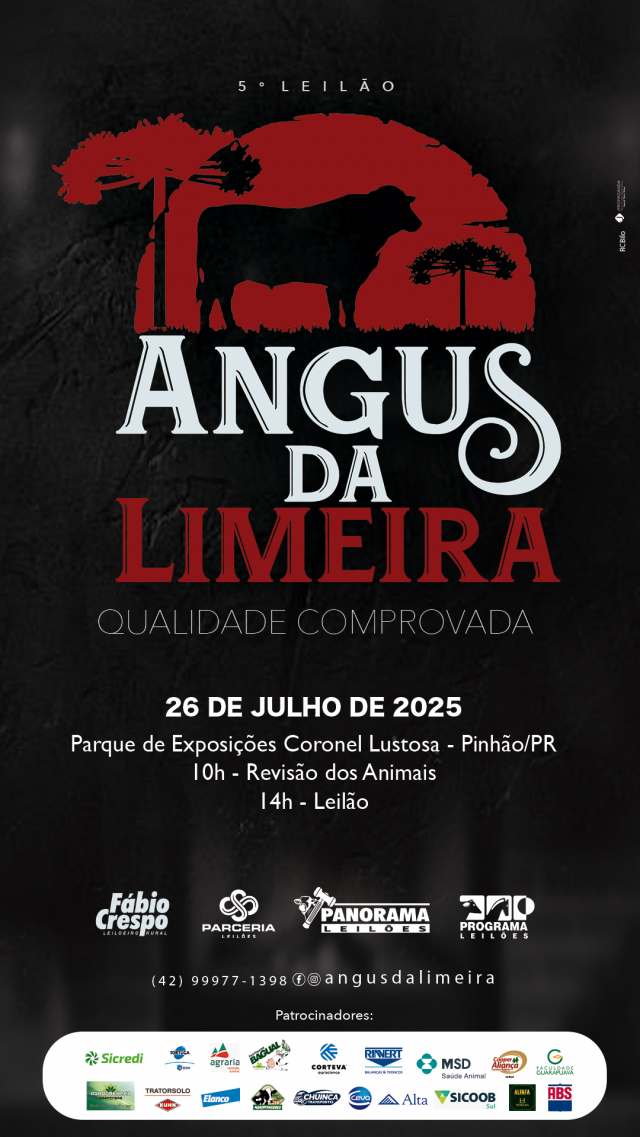 5º Leilão Angus da Limeira
