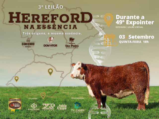 3° Leilão Hereford na Essência