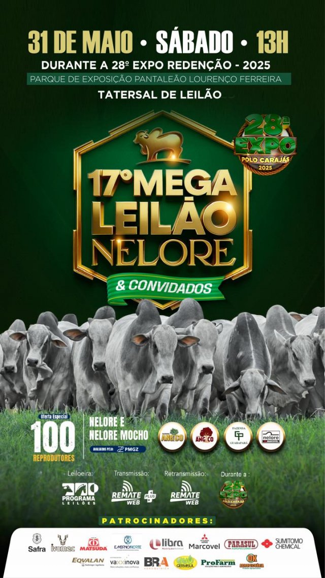 17º Mega Leilão Nelore & Convidados