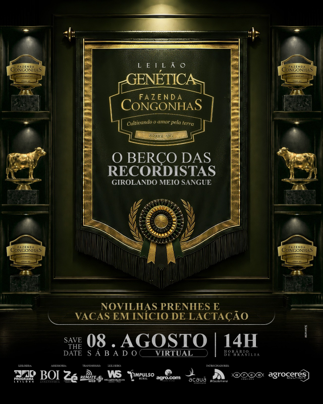 Leilão Genética Fazenda Congonhas - Girolando