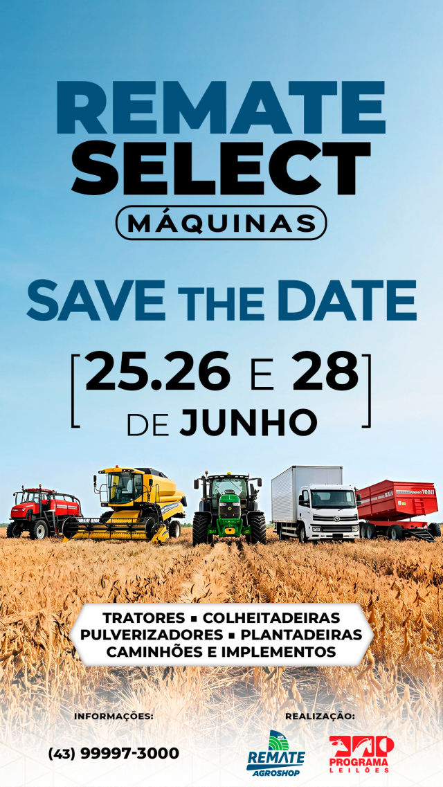 Remate Select Máquinas - 2ª Etapa