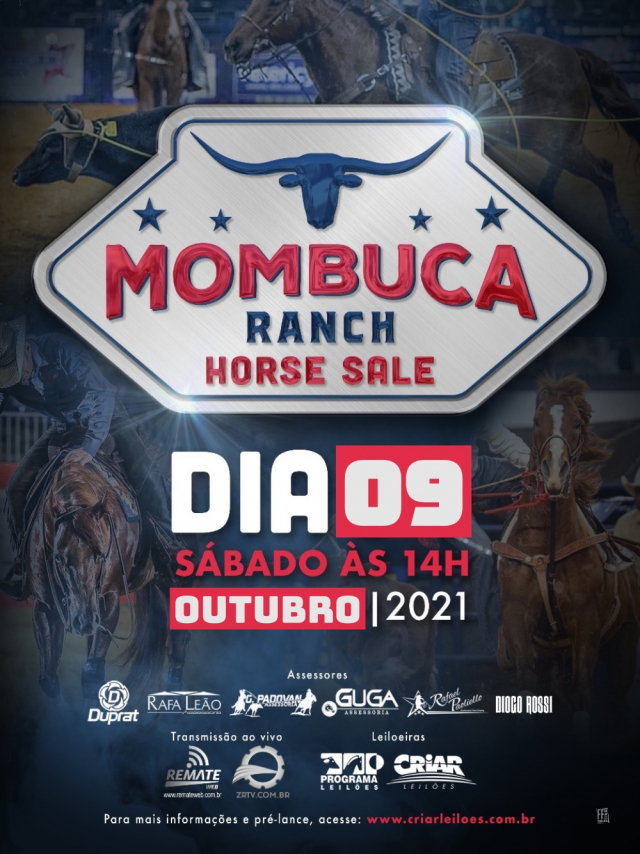 Leilão Mombuca Ranch Horse Sale