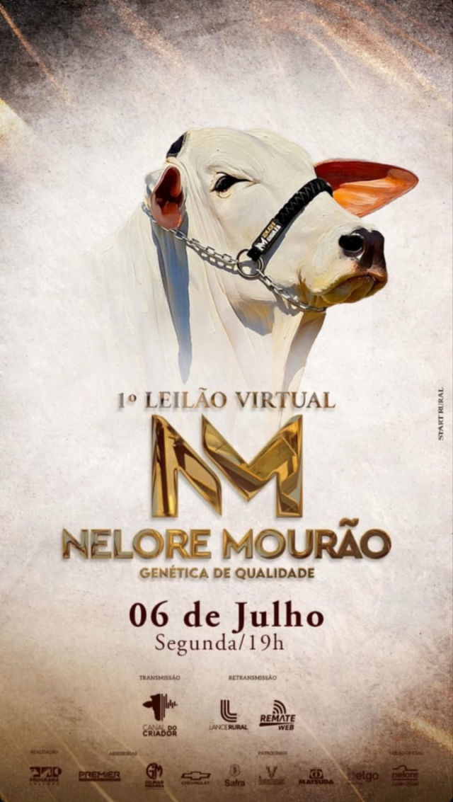 1° Leilão Virtual Nelore Mourão - Genética de Qualidade