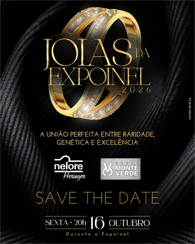 Leilão Jóias da Expoinel 2026