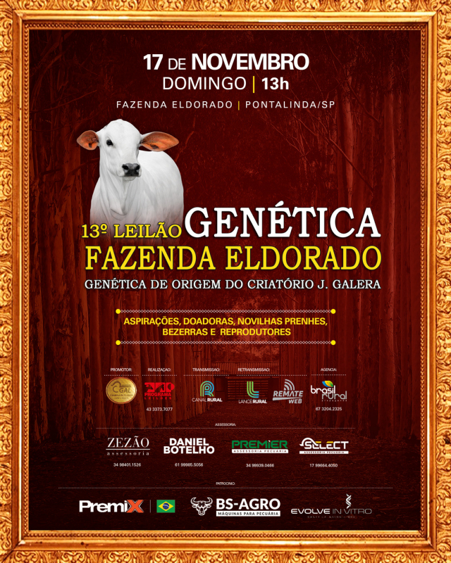 13° Leilão Genética Fazenda Eldorado