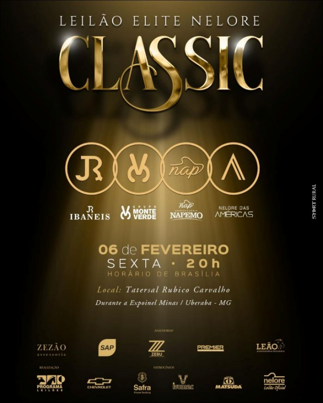 Leilão Elite Nelore Classic