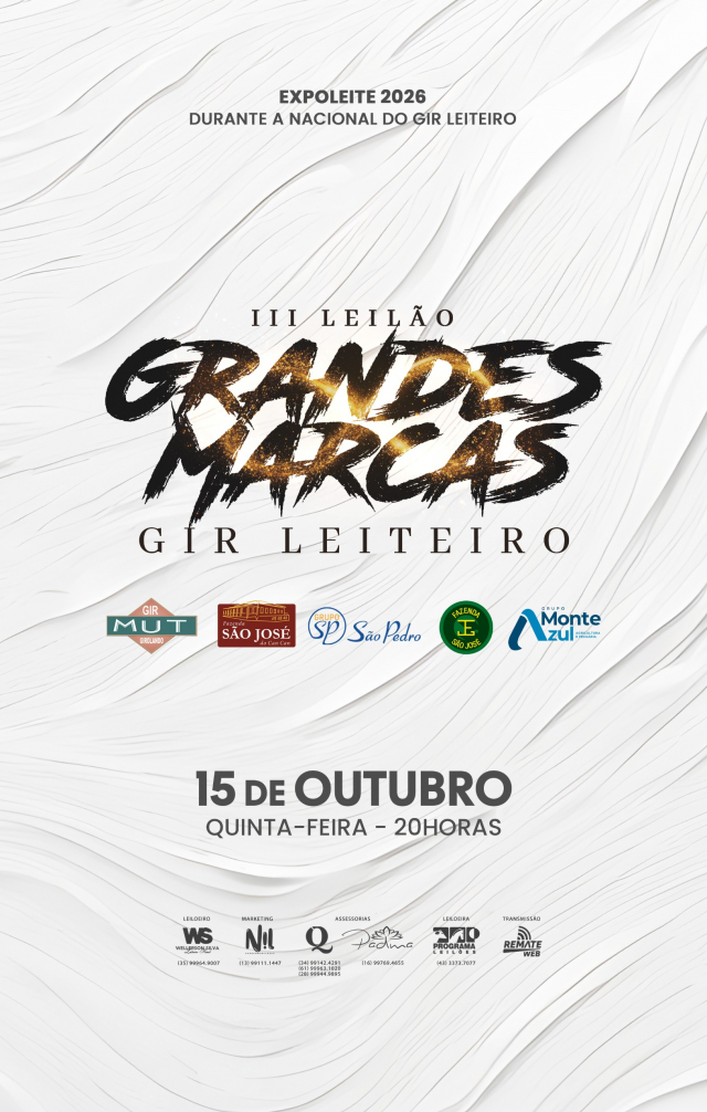 III Leilão Grandes Marcas Gir Leiteiro