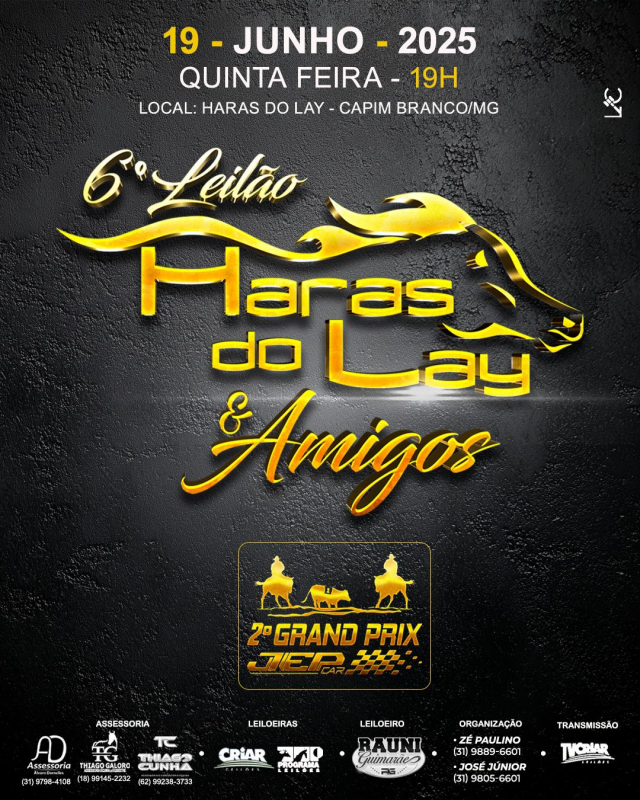 6º Leilão Haras do Lay & Amigos