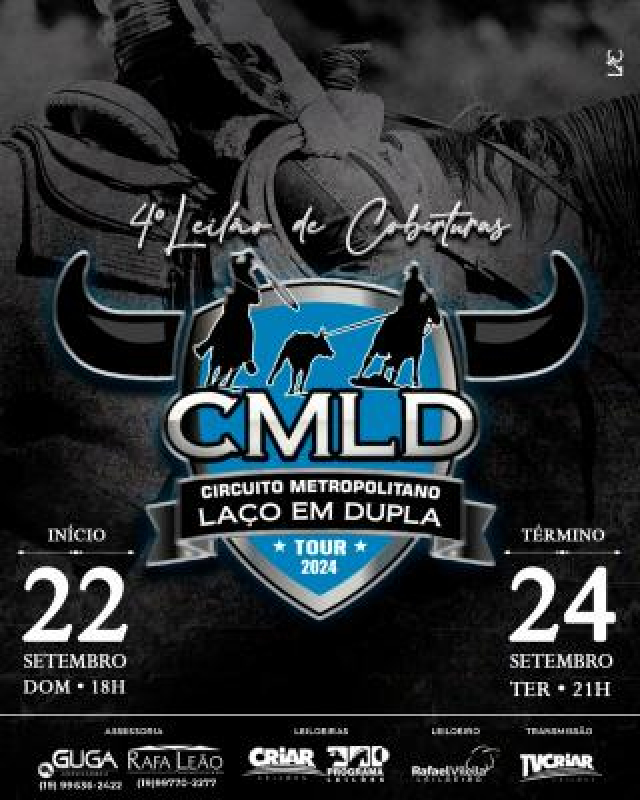 4º Leilão de Coberturas CMLD