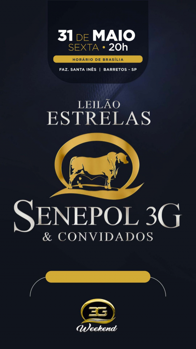 Leilão Estrelas do Senepol 3G & Convidados Especiais