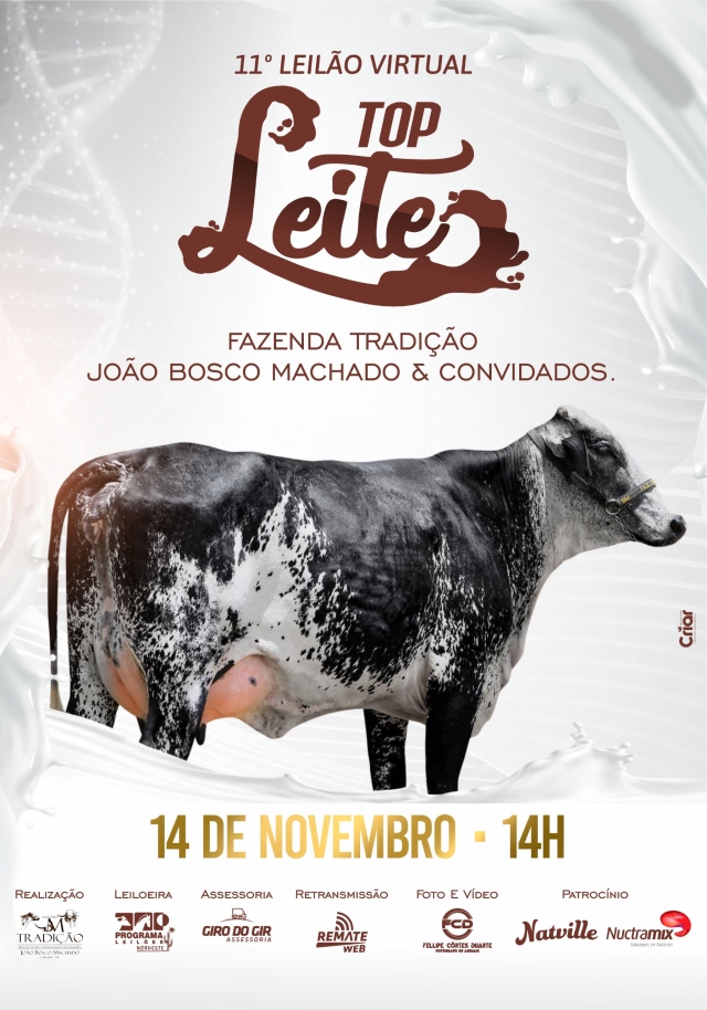 11º Leilão Virtual Top Leite