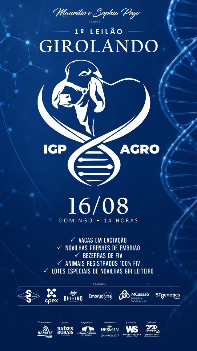 1º Leilão Girolando IGP Agro