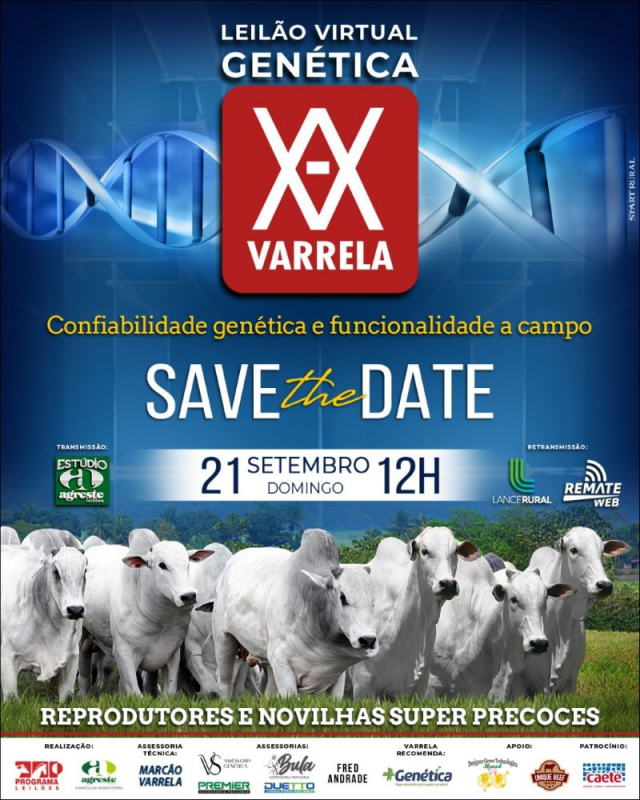 Leilão Virtual Genética Varrela