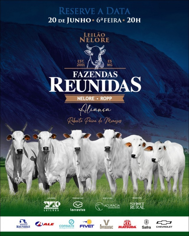 Leilão Nelore Fazendas Reunidas ROPP - Aliança