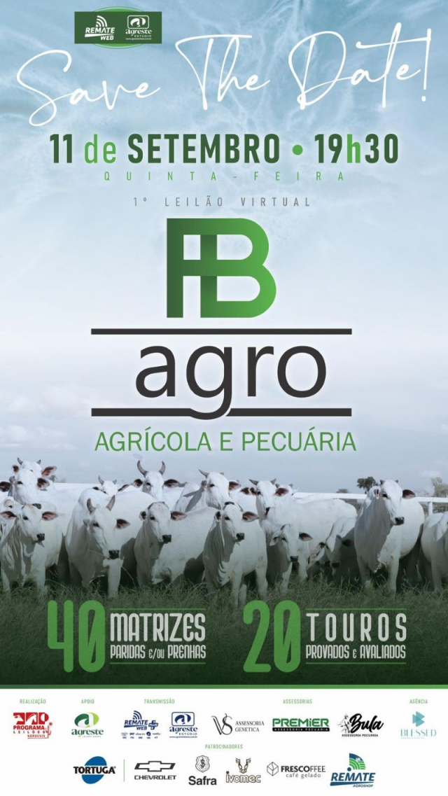1º Leilão Virtual FB Agro