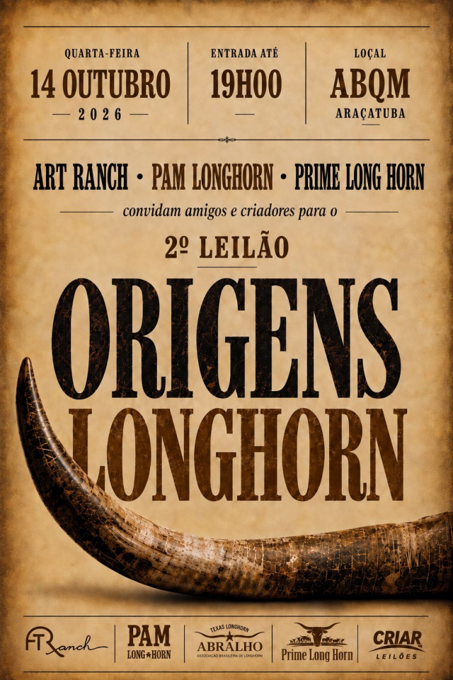 2º Leilão Origens Longhorn