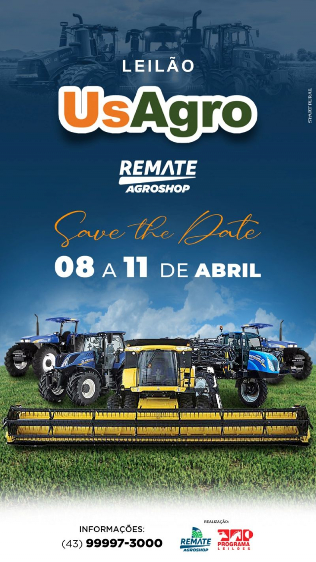 Leilão Virtual Us Agro - 1ª Etapa