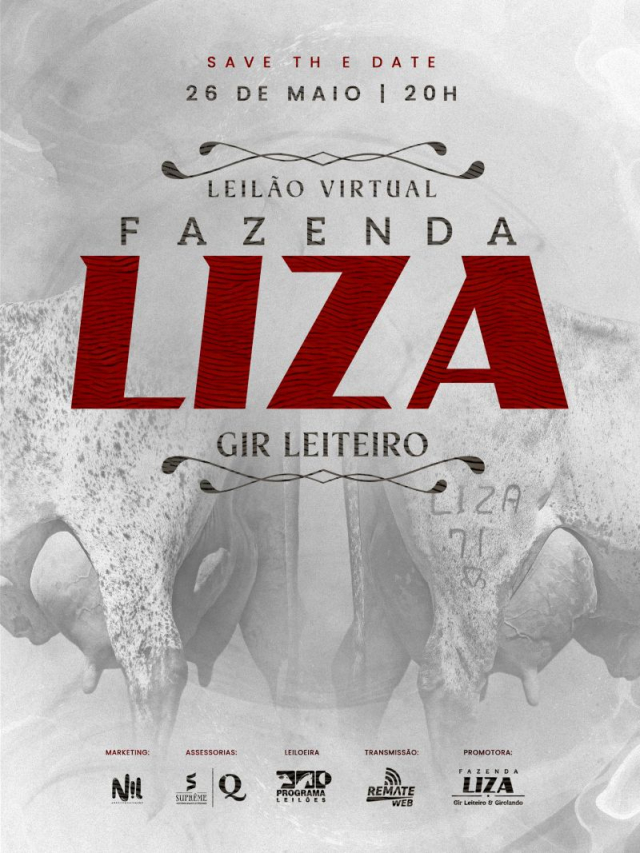 Leilão Virtual Fazenda Liza - Gir Leiteiro