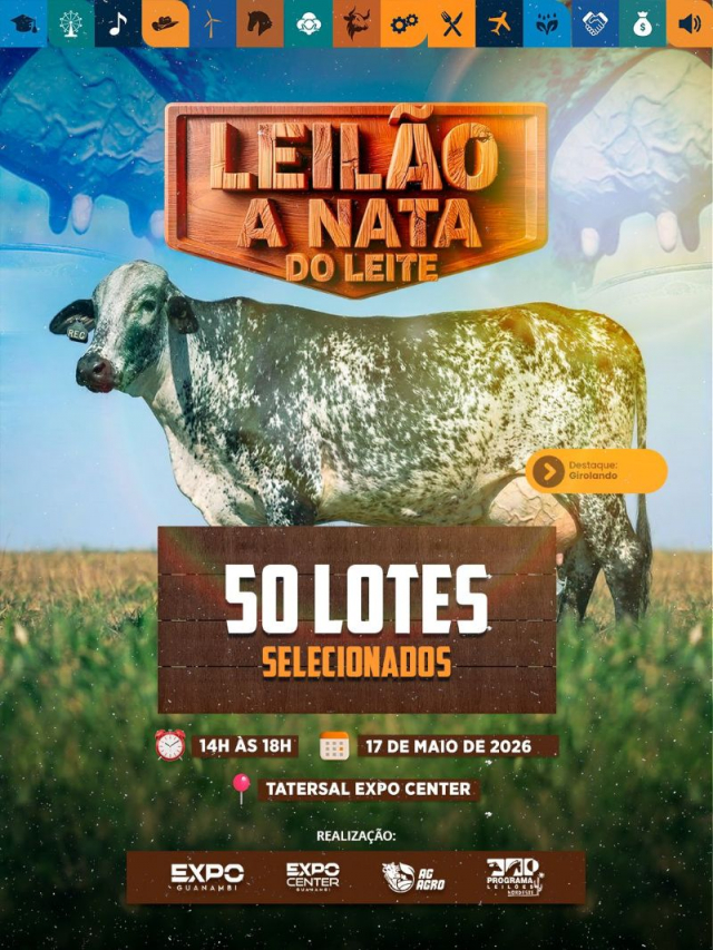 Leilão A Nata do Leite - Girolando