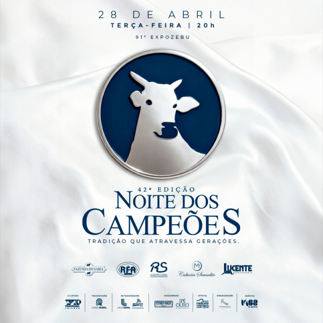 42º Leilão Noite dos Campeões Expozebu 2026