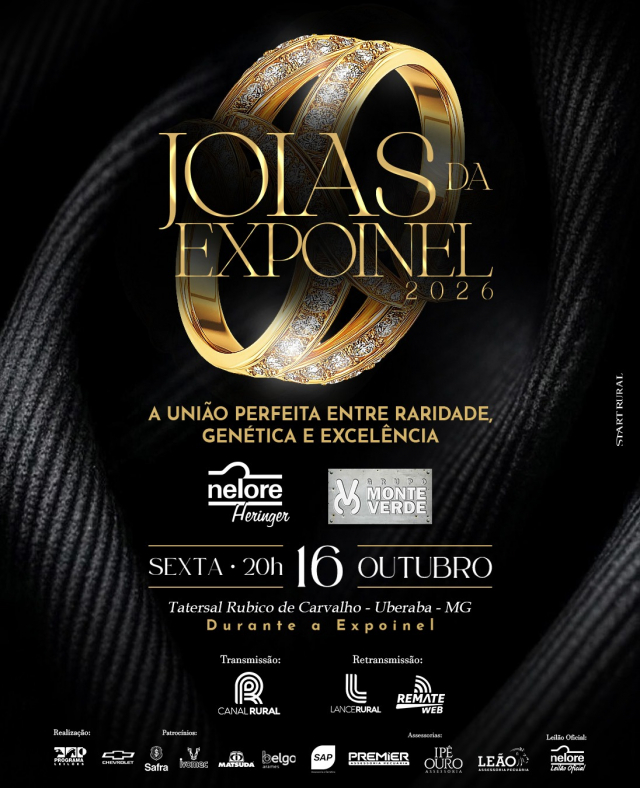 Leilão Jóias da Expoinel 2026