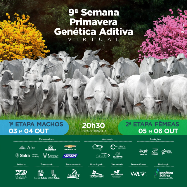 9° Semana Virtual Primavera Genética Aditiva - Etapa Machos