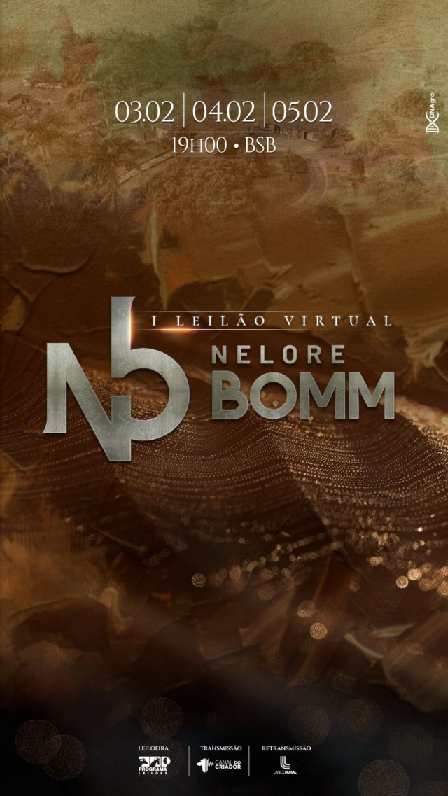 1° Leilão Virtual Nelore Bomm - Matrizes PO