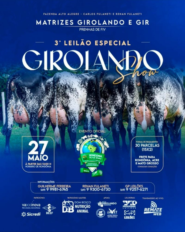 3º Leilão Especial Girolando Show