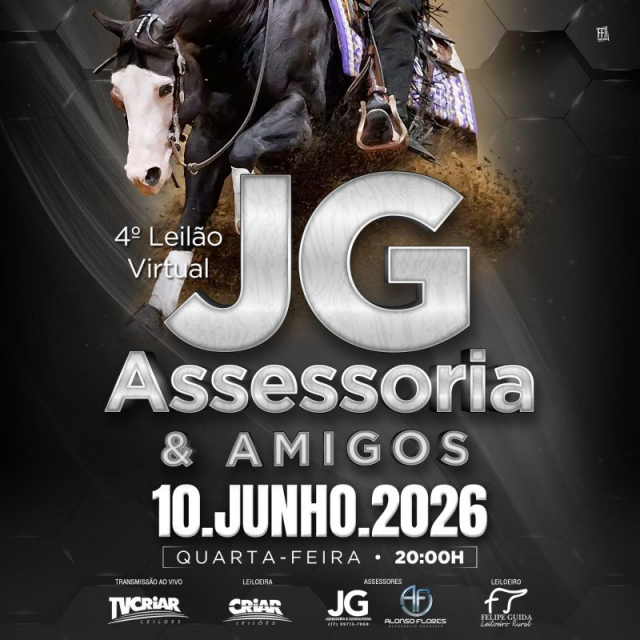 4° Leilão Virtual JG Assessoria & Amigos