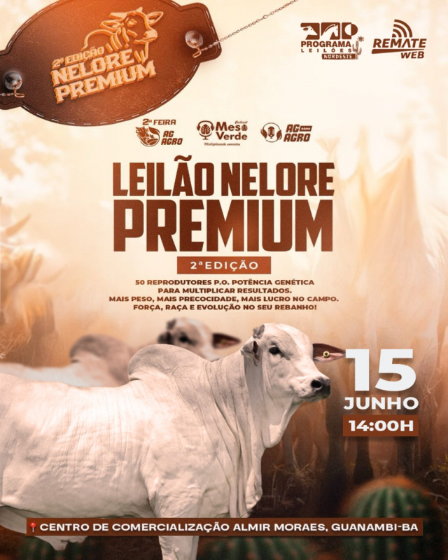 2ª edição Leilão Nelore Premium - Expo Guanambi
