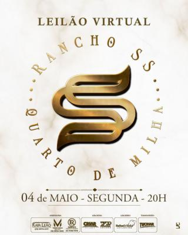 Leilão Virtual Rancho SS - Quarto de Milha