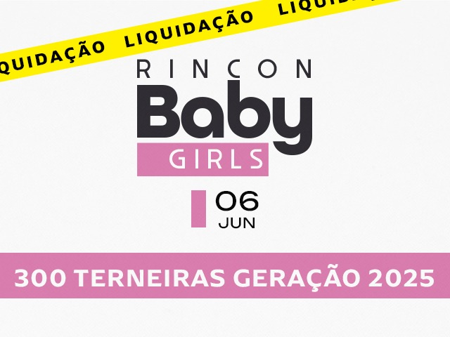 Leilão Virtual Rincon Baby Girls