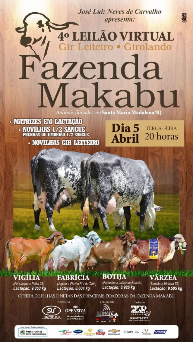 4° Leilão Virtual Fazenda Makabu