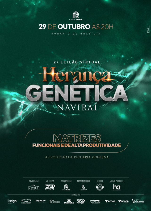 2º Leilão Virtual Herança Genética Naviraí 