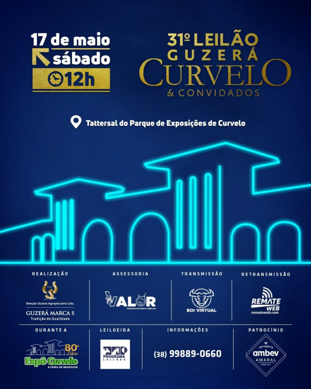 Leilão Guzerá Curvelo e Convidados