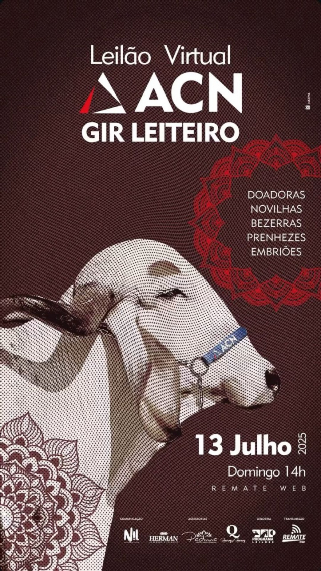 Leilão Virtual ACN - Gir Leiteiro