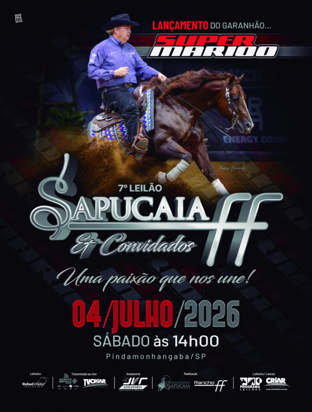 7° Leilão Sapucaia FF & Convidados
