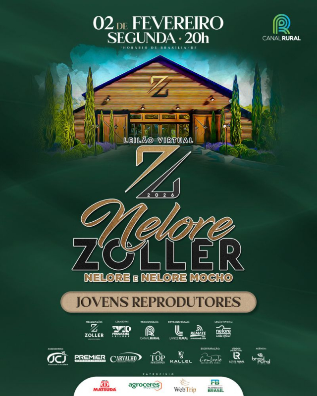 Leilão Nelore Zoller - Jovens Reprodutores