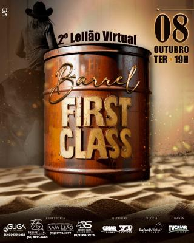 2º Leilão Virtual Barrel First Class