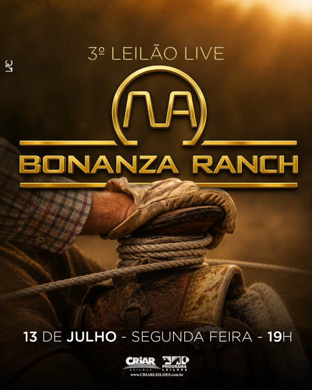 3° Leilão Live Bonanza Ranch