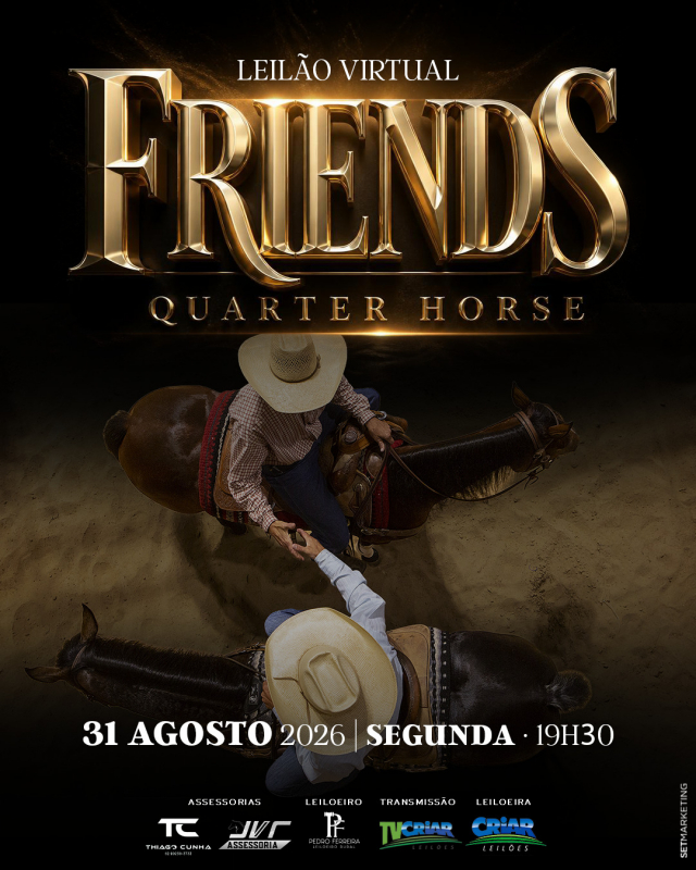 Leilão Virtual Friends Quarter Horse