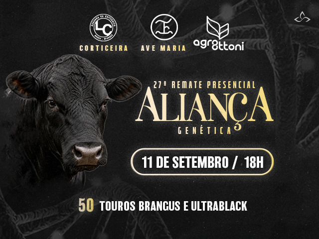27º Remate Presencial Aliança Genética