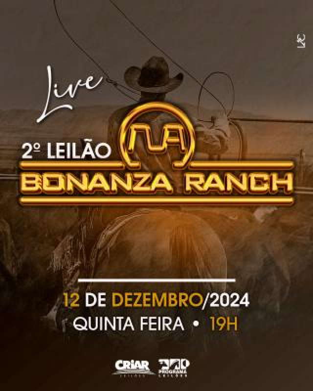 Leilão Virtual Bonanza Ranch