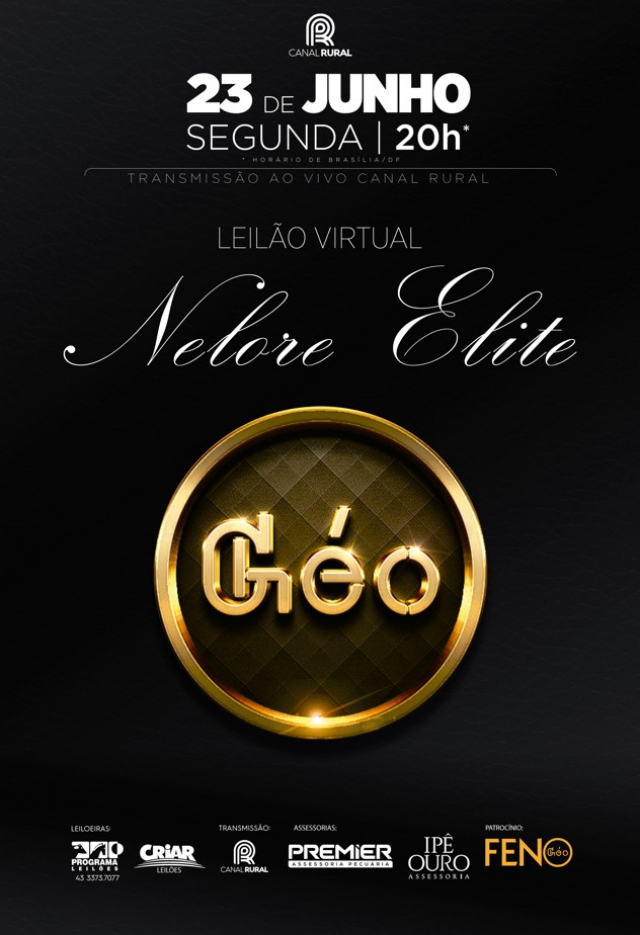 Leilão Virtual Nelore Elite Géo