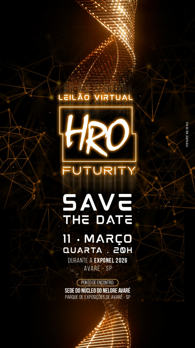Leilão Virtual HRO Futurity - Expoinel 2026